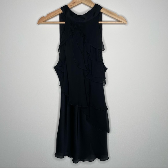 Express | Halter Ruffle Dress - Picture 1 of 6